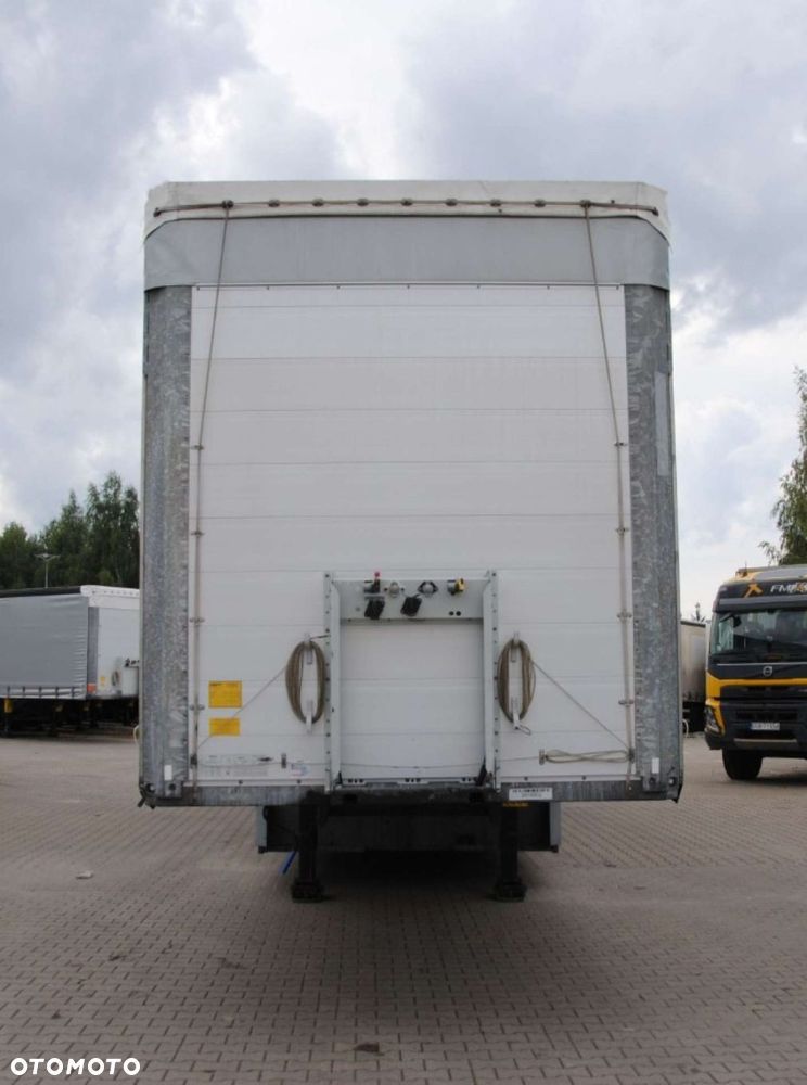 Schmitz Cargobull SCS kurtyna, podnoszona oś - 8