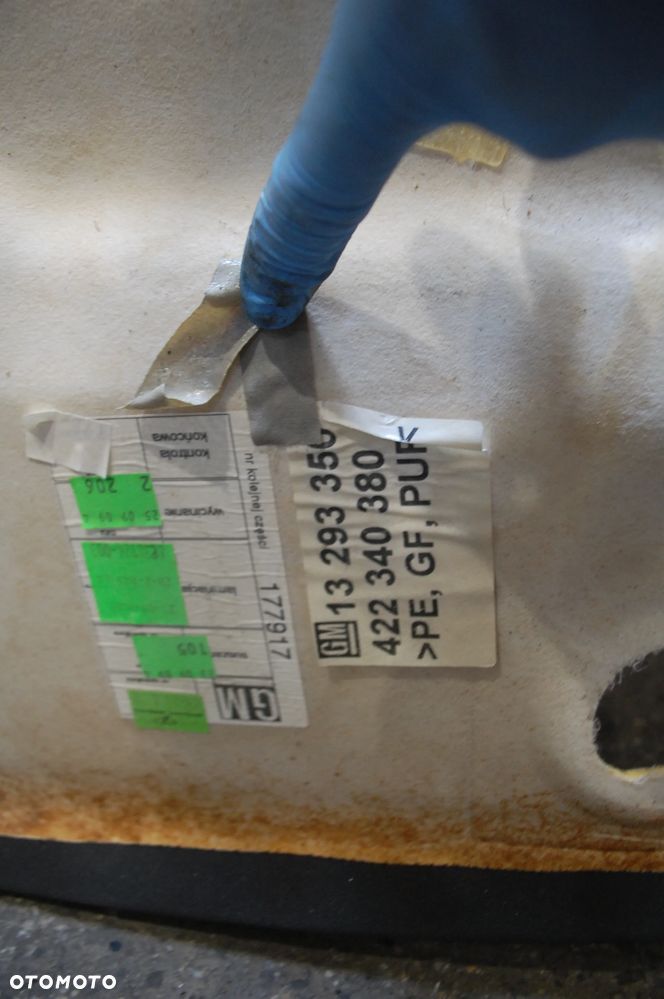 PODSUFITKA KOMPLETNA SŁUPKI SŁONECZNIKI CZARNA OPEL INSIGNIA A OPC SEDAN 13293350 - 8