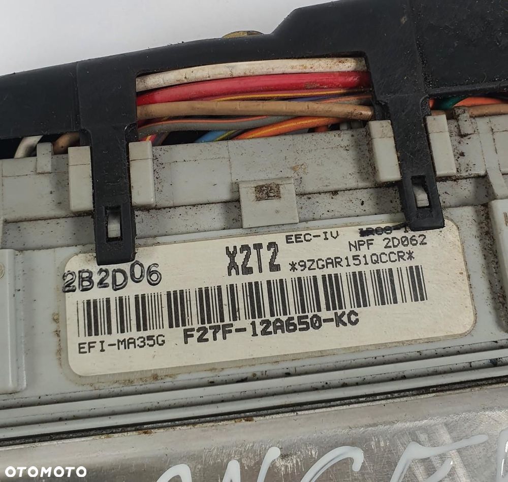 KOMPUTER STEROWNIK SILNIKA FORD EXPLORER RANGER II 89-92R 4.0 F27F12A650KC - 2