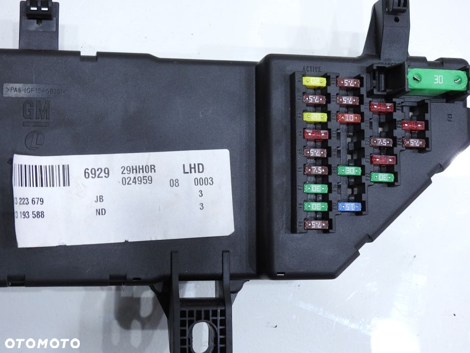 MODUŁ KOMFORTU OPEL VECTRA C 2.0 T LIFT 13193588 - 5