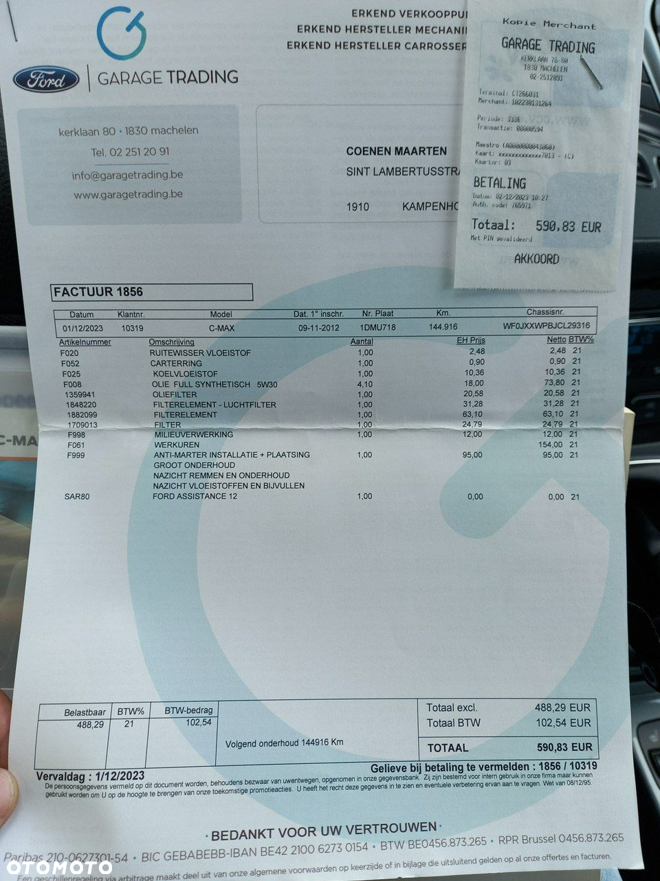 Ford C-MAX 1.6 TDCi Titanium - 39