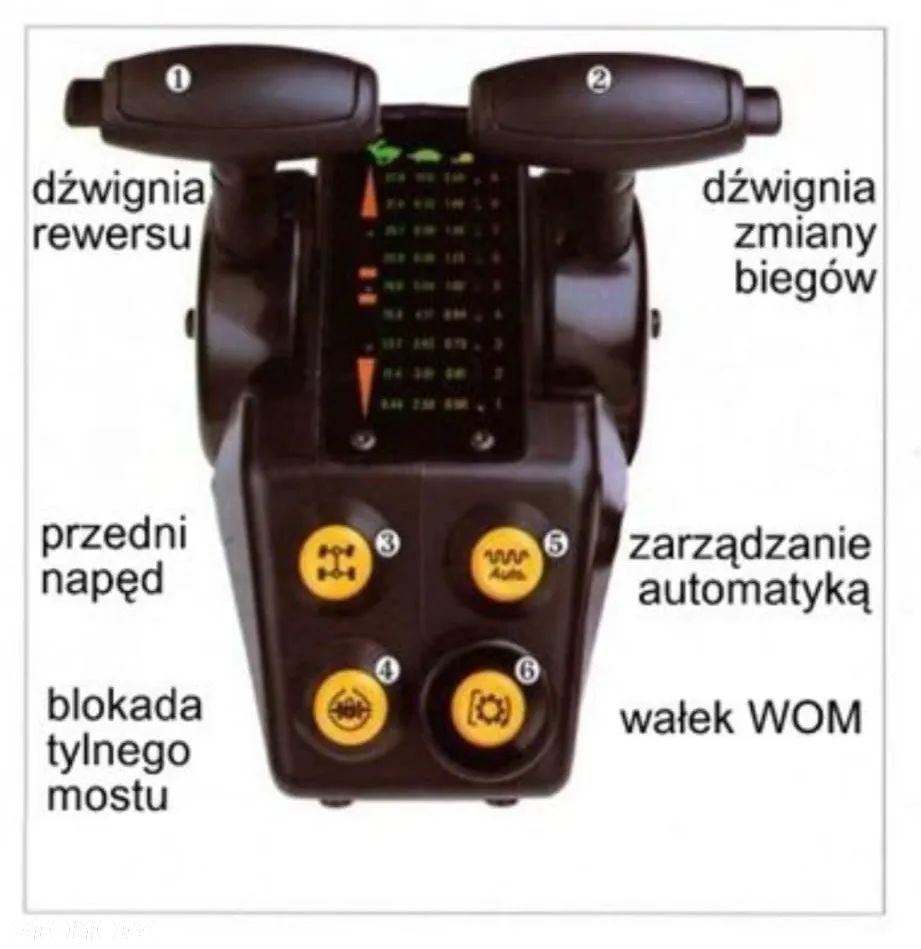 Sterownik zmiany biegów  E01 88 85  Renault 180.94 TZ - 14