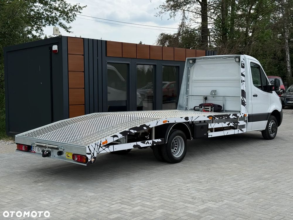 Mercedes-Benz Sprinter 516 CDI / 2019R 2.2 163KM /  Autolaweta / Bliźniaki / HAK 3,5T - 6