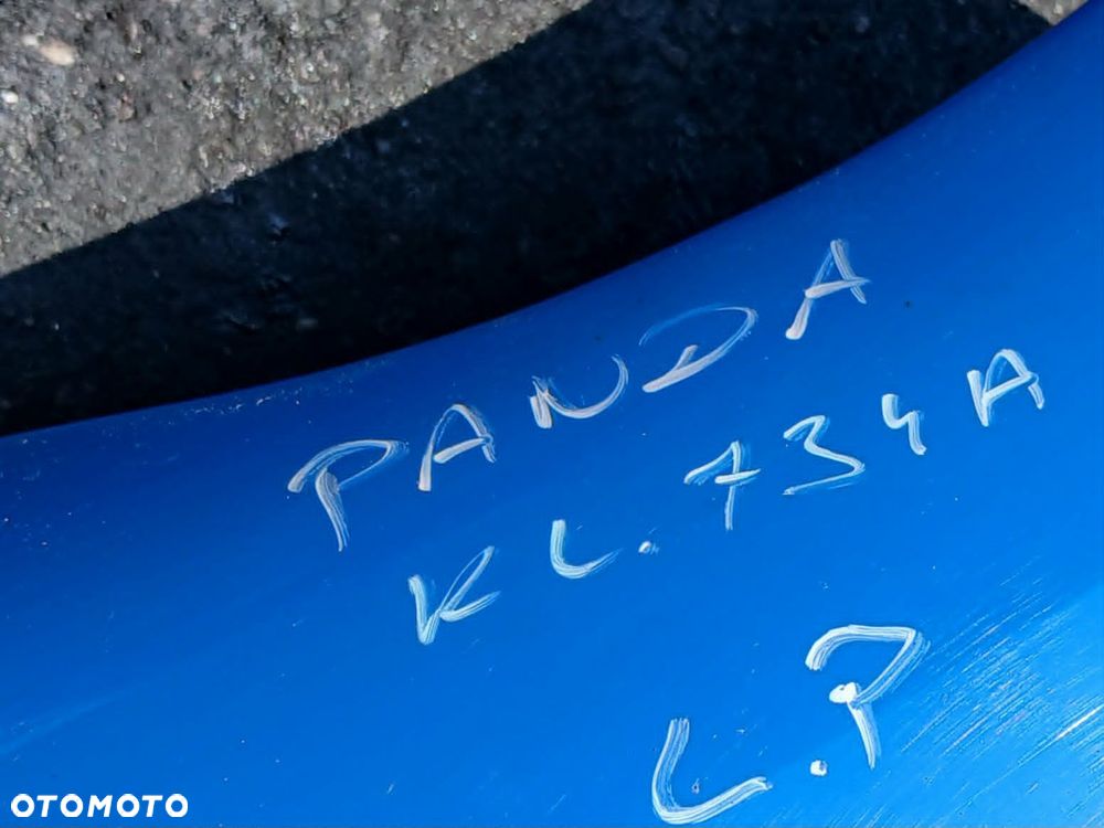 Fiat Panda błotnik lewy kod lakieru 734H - 3