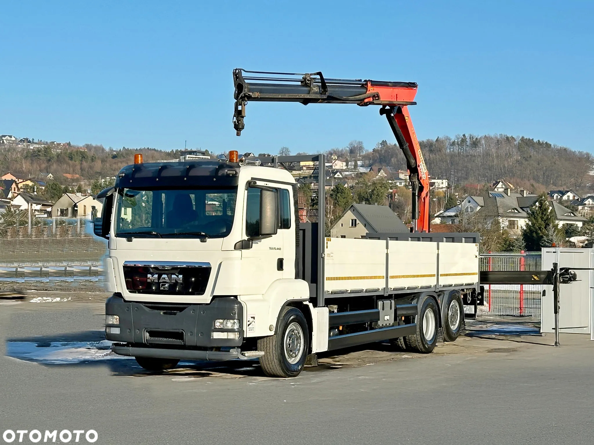 MAN TGS 26.440*SKRZYNIA 7,35m*PK 18001-EH A+PILOT - 2