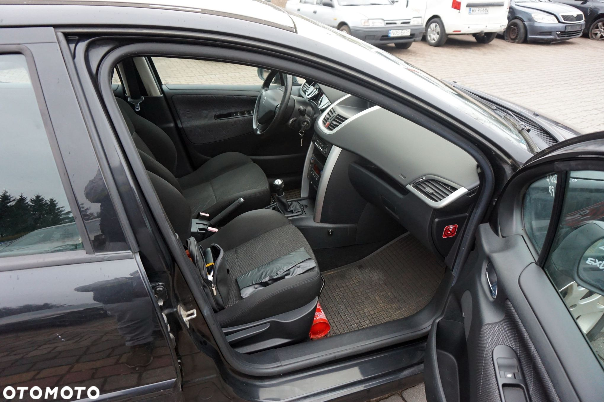 PEUGEOT 207  5D HB 2008 EXLD 1.6 VTI EP6 120KM 20CQ74 CZARNY na części - 14