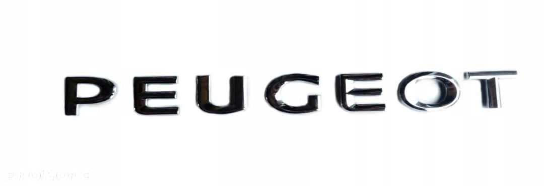 PEUGEOT EMBLEMAT NA KLAPĘ 18,5cm ZNACZEK LOGO - 1