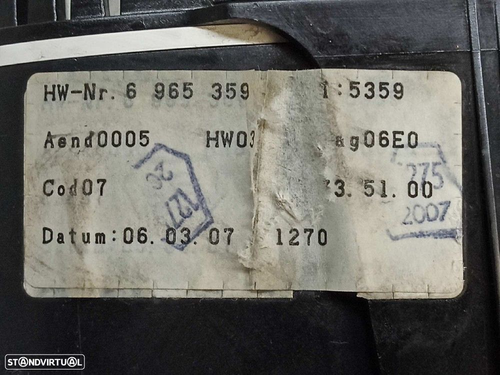 QUADRANTE BMW SERIE 5 BERLINA (E60) 530D - 7