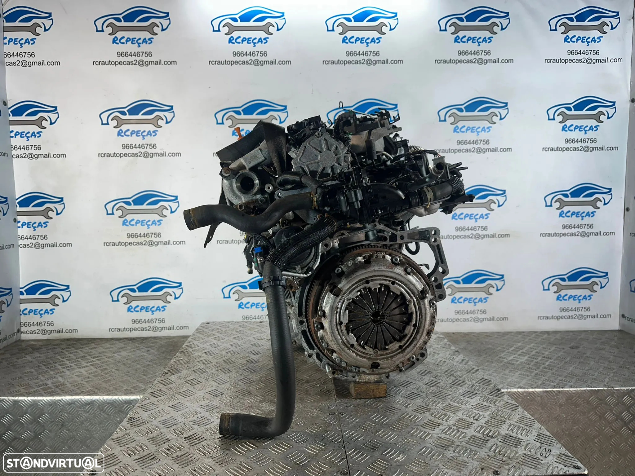 .Motor Completo 9H06 PSA Peugeot Citroen 1.6 HDI 8v 92cv Bosch - 5