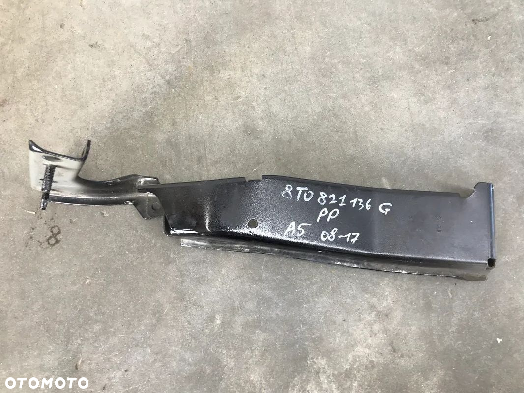 Mocowanie błotnika Audi A5 I 8T 07-11r. prawe przednie wspornik podpora prawy przód 8T0821136G - 2