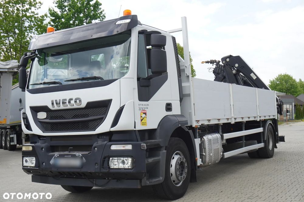 Iveco Stralis 310 E6 / 120 tys. km! / HDS HIAB 211 EP-5 HIDUO / Maks. wysięg 15 m!!! / Pilot / rotator - 6