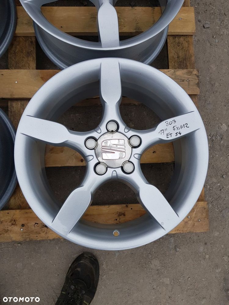alufelgi seat leon toledo altea 5p0601025c 7.0'' x 17'' 5x112 et54 - 4