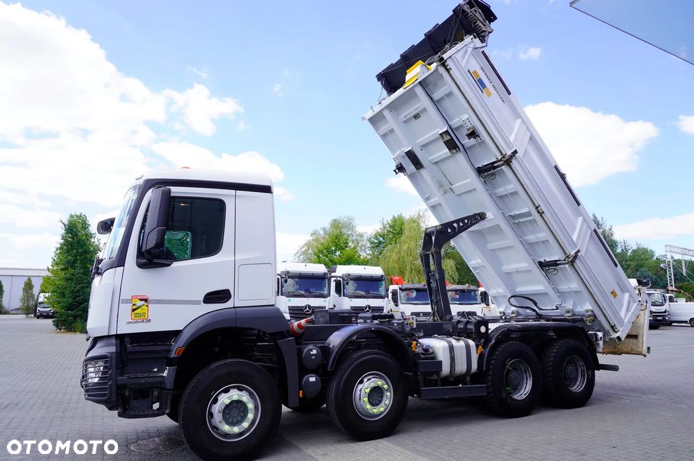 Iveco Arocs 3243 8x4 / 130 tys. km! / Wywrotka 2-stronna Meiller / hydroburta_259783 - 12
