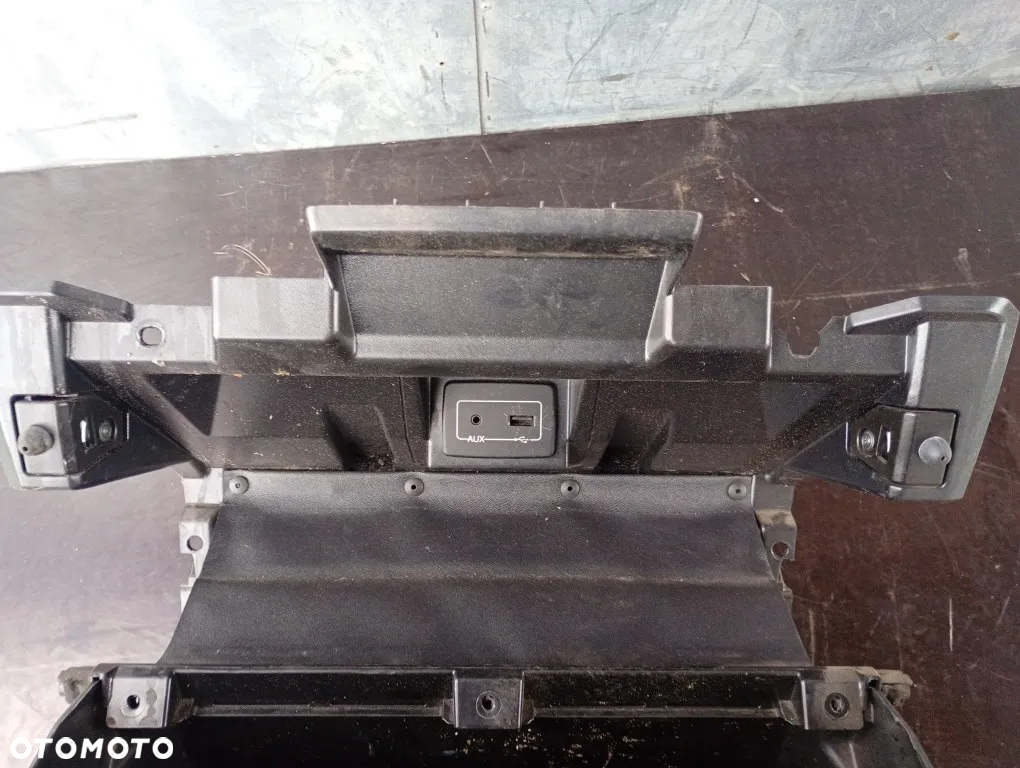 Schowek Środkowy Konsoli Półka Wejście USB AUX Fiat Ducato Boxer Jumper III Lift 2016r 1313133070 - 5