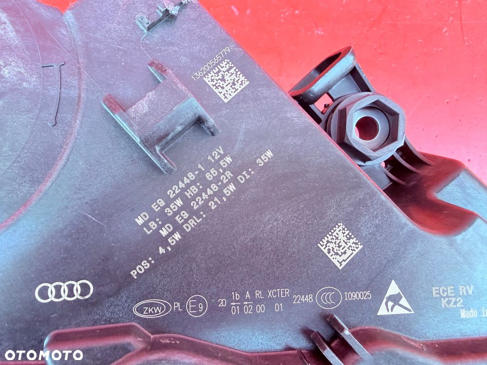 LAMPA PRAWA AUDI Q7 4M0 LIFT FULL LED MATRIX BDB EU KOMPLETNA 4M0941040 - 5