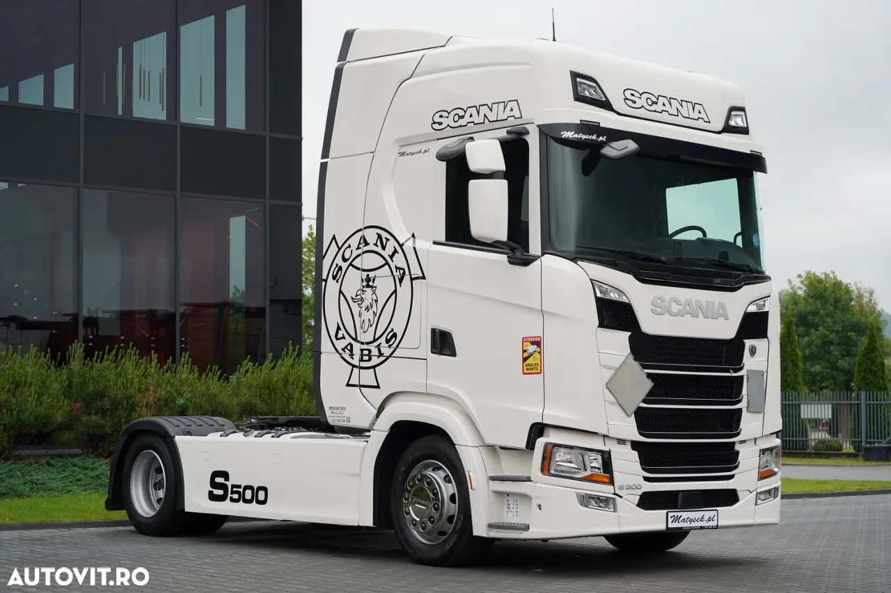 Scania S 500 / MEGA / RETARDER / PLATĂ JOSĂ / CONTRACT DE SERVICE POST-SERVICE / IMPORTAT - 4