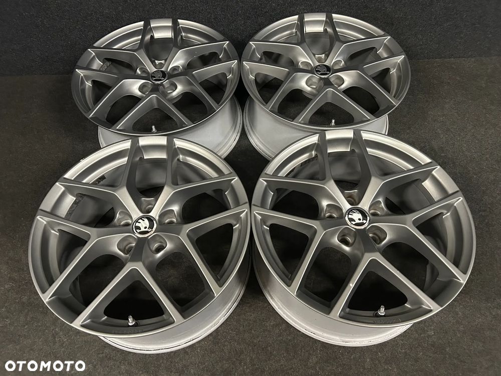 Alufelgi Skoda Superb III, Kodiaq, Karoq, Octavia III, IV, VW Passat B8, Tiguan 18 cali 5x112 4szt. ładne! - 4
