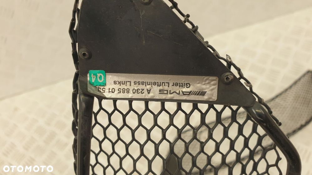 mercedes sl amg w230 kratka kratki zderzaka - 7