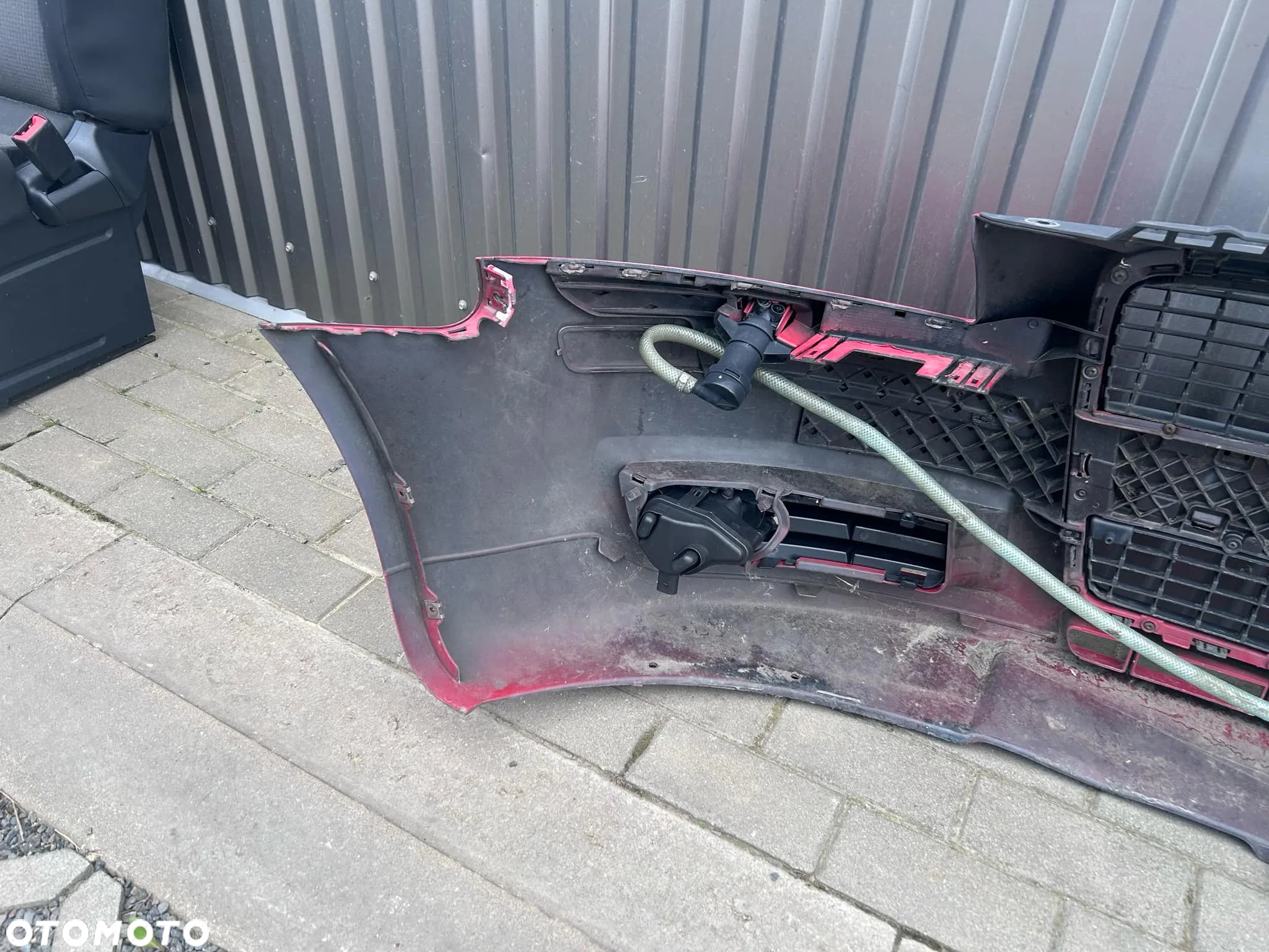 Audi A3 8P Duży grill zderzak przód przedni spryski LY3J kompletny 2005-08 - 9