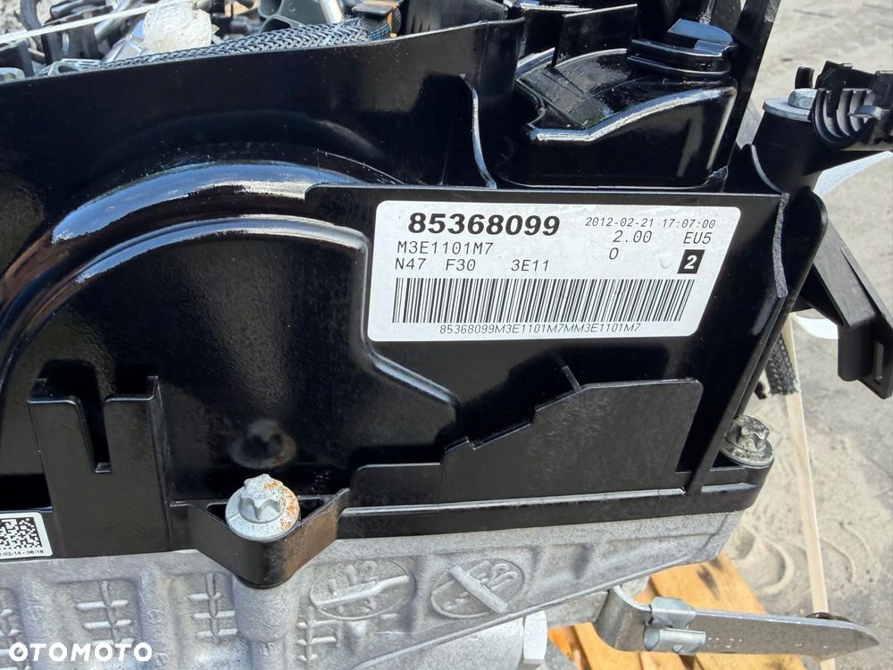 BMW E90 F20 F30 2,0 D N47D20C 184 KM EURO 5 SILNIK KOMPLETNY - 2