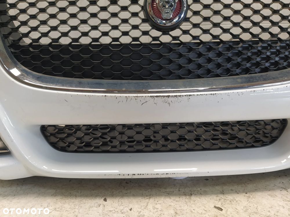 JAGUAR XF X260 ZDERZAK PRZÓD PRZEDNI KOMPLETNY SPRYSKIWACZE GRILL ATRAPA CHŁODNICY ZNACZEK ORYGINAŁ - 9