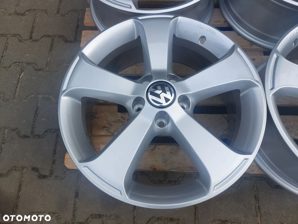 VW GOLF VI FELGI ALUMINIOWE R17 6.5J ET39 5X112 OE 1k8071497 - 4
