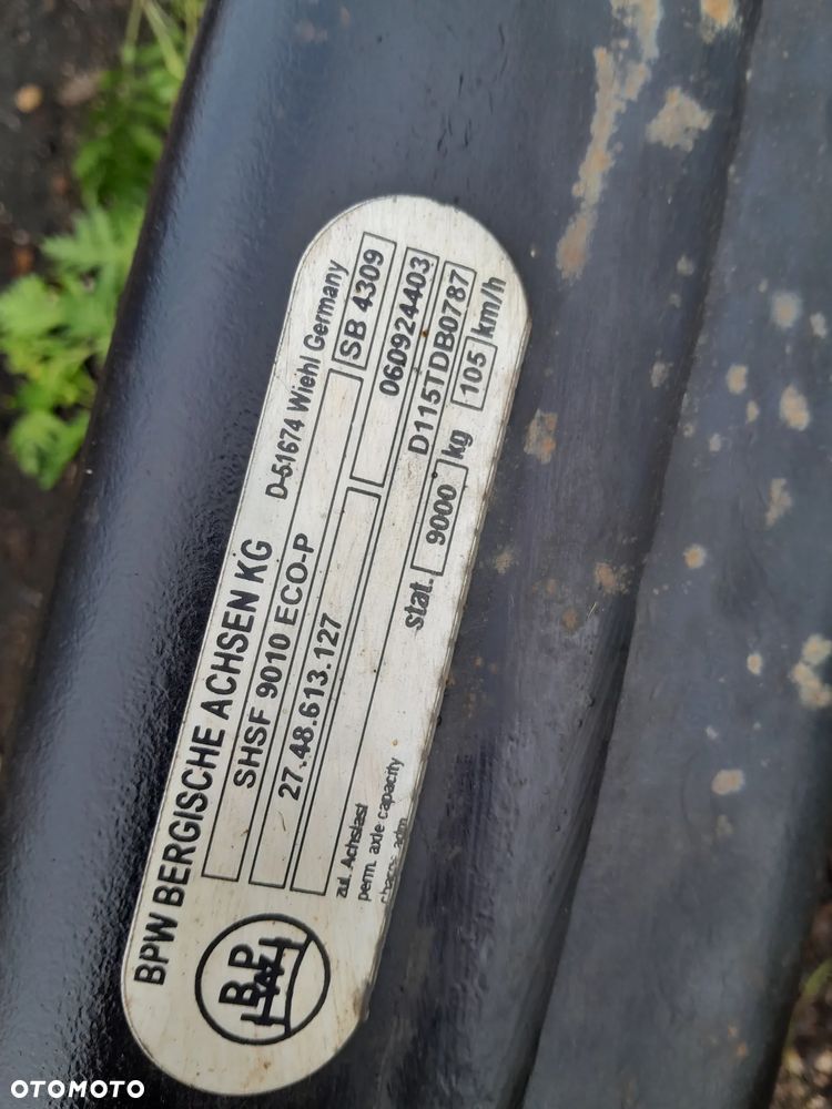 OS BPW ECO NACZEPA  SHSF9010ECO-P - 2