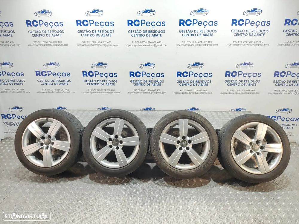 Conjunto Jantes 17 Originais Audi TT 8J ET47 5x112 - 1