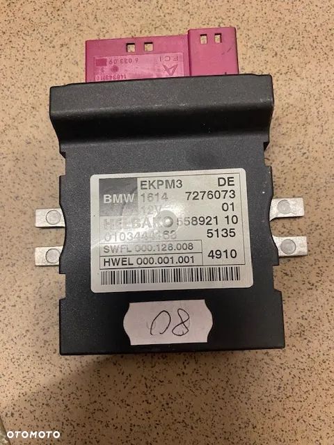 MODUŁ STEROWNIK POMPY PALIWA BMW F10 F11 F25 F30 7276073 55892110 - 1
