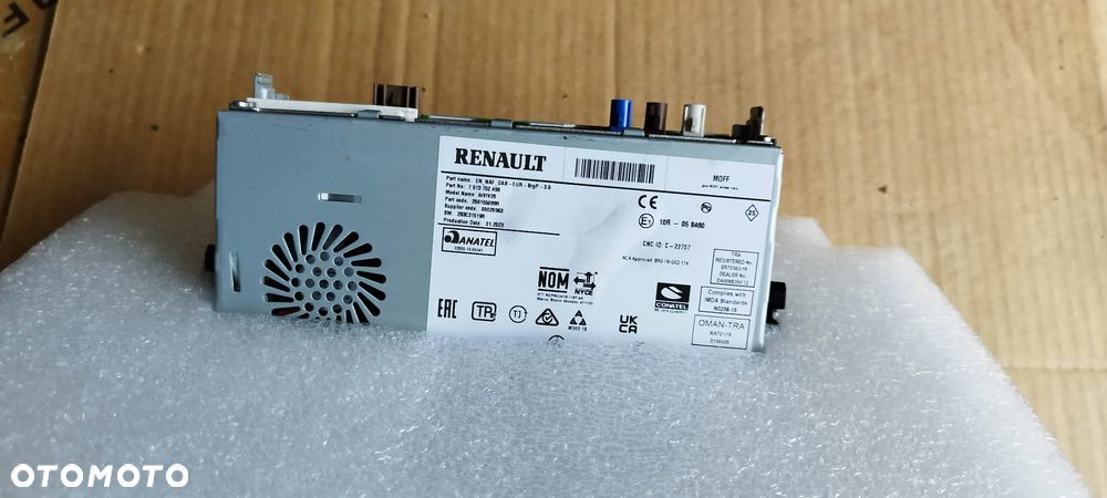 radio nissan renault panel - 2