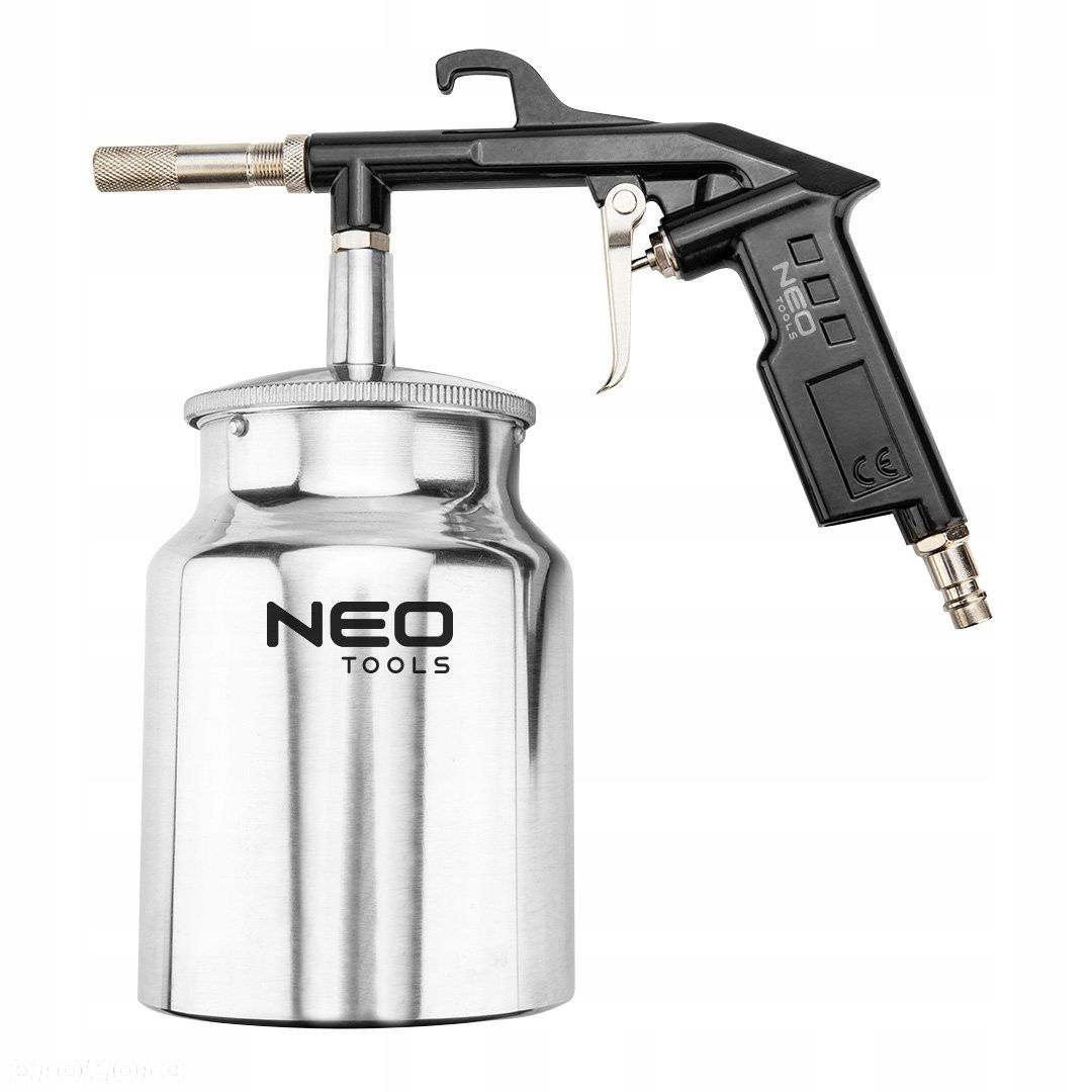 NEO PNEUM. PISTOLET DO PIASKOWANIA PIASKARKA DOLNY ZBIORNIK 0,75L 14-724 - 2