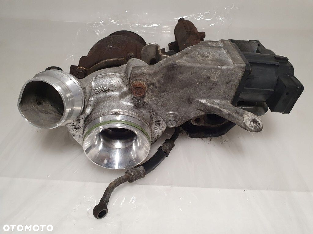 BMW X1 E87 E90 2.0D NR7D20 TURBINA TURBOSPRĘŻARKA NASTAWNIK KOMPLETNA - 5