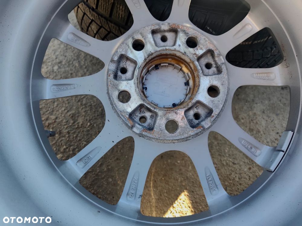 5x120 Felgi Aluminiowe Alufelgi Oryginalne 16 Koła Zimowe Zima BMW 3 SERIA E90 E91 3 E36 E46 F30 F31 Z3 1 E81 E87 E88 F20 5,5mm VW TRANSPORTER T5 T6 Legnica ALU-RAD 205/60 STYLING WZÓR 390 - 15