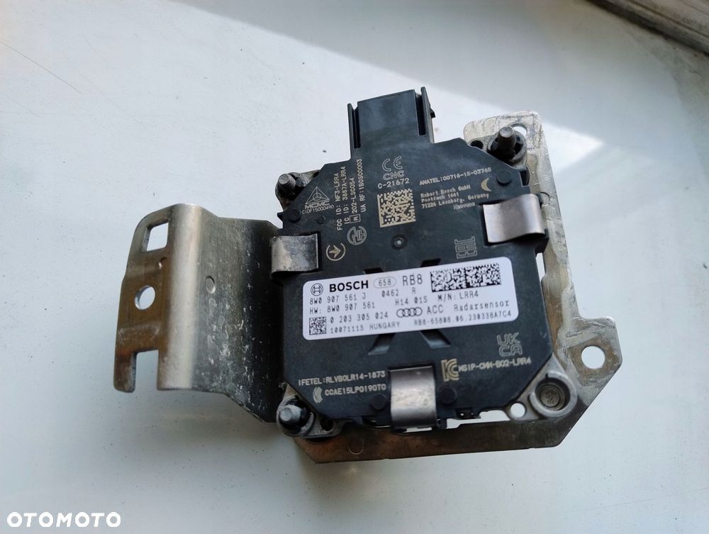 radar moduł sensor audi a4 b9 8w 8w0 8w0907561j - 2