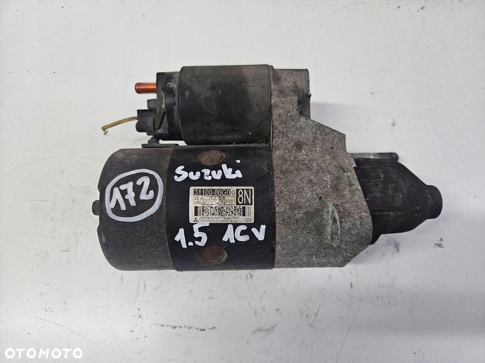 suzuki swift sx4 ignis subaru justy 1.5 16v m15a rozrusznik - 1