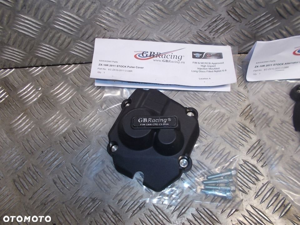 OSŁONA DEKIEL KAWASAKI ZX10 11- GB-RACING CRASHPAD - 5