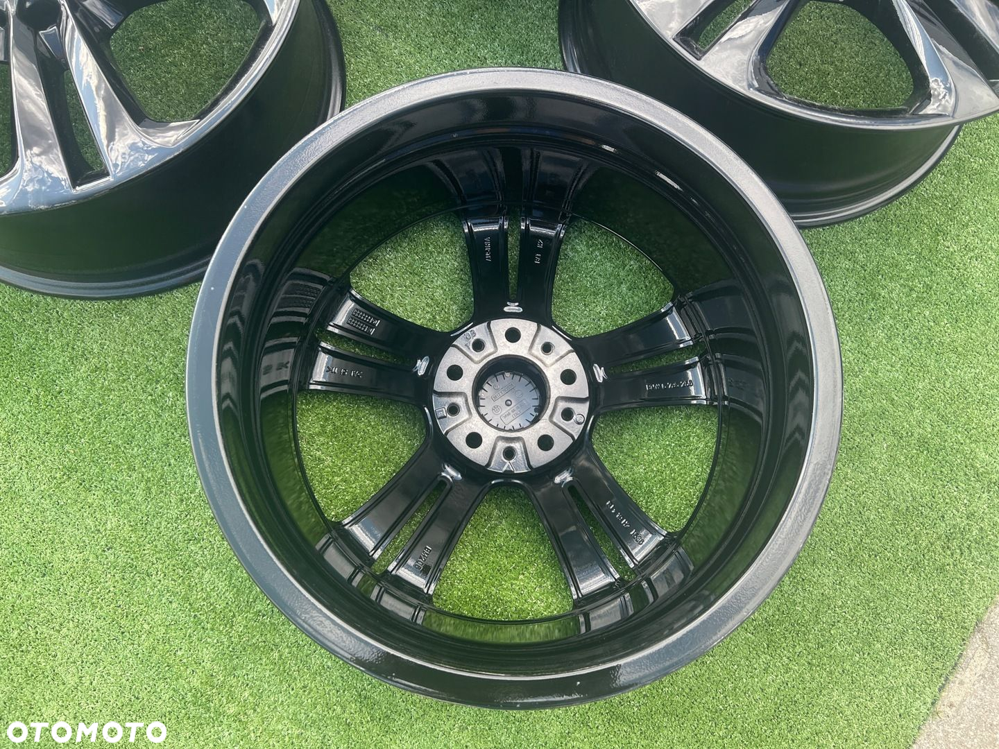 KOMPLET FELG FELGI ALU BMW F30 F10 X3 SERIA 3 5 3GT 19 ET36 ORYGINALNE - 9