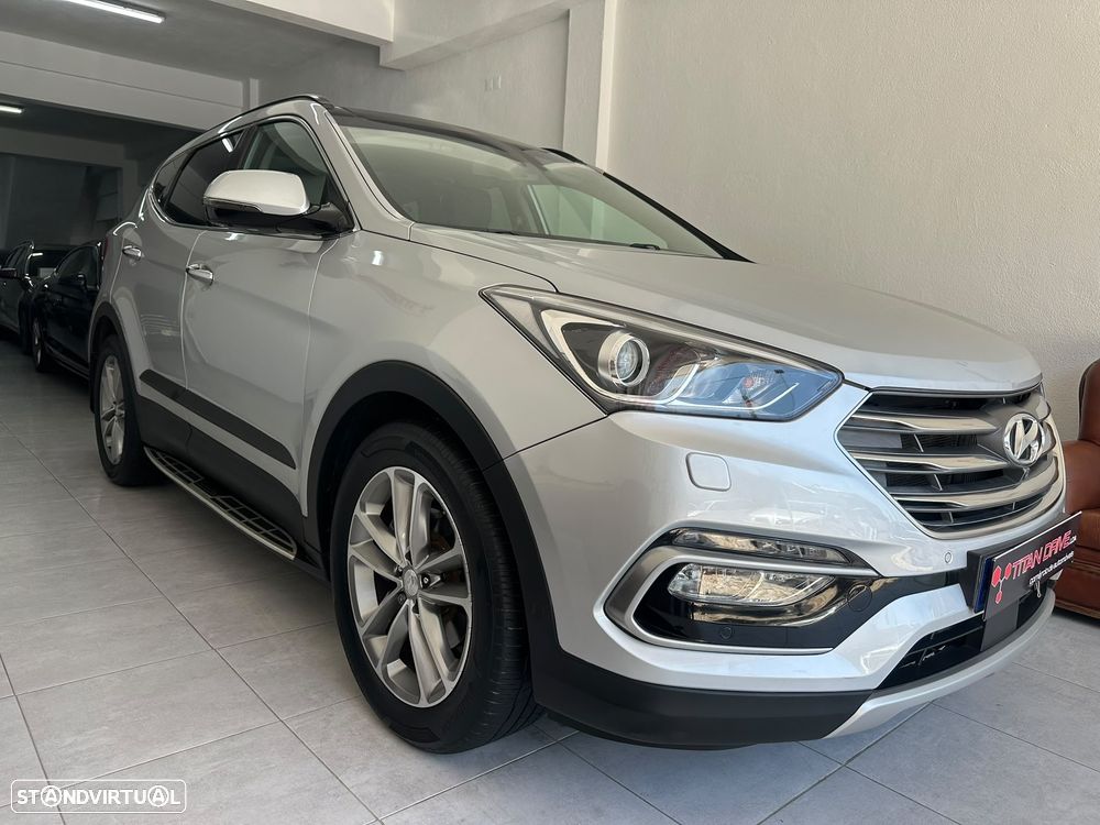 Hyundai Santa Fe blue 2.2 CRDI 2WD Auto Family+ - 7