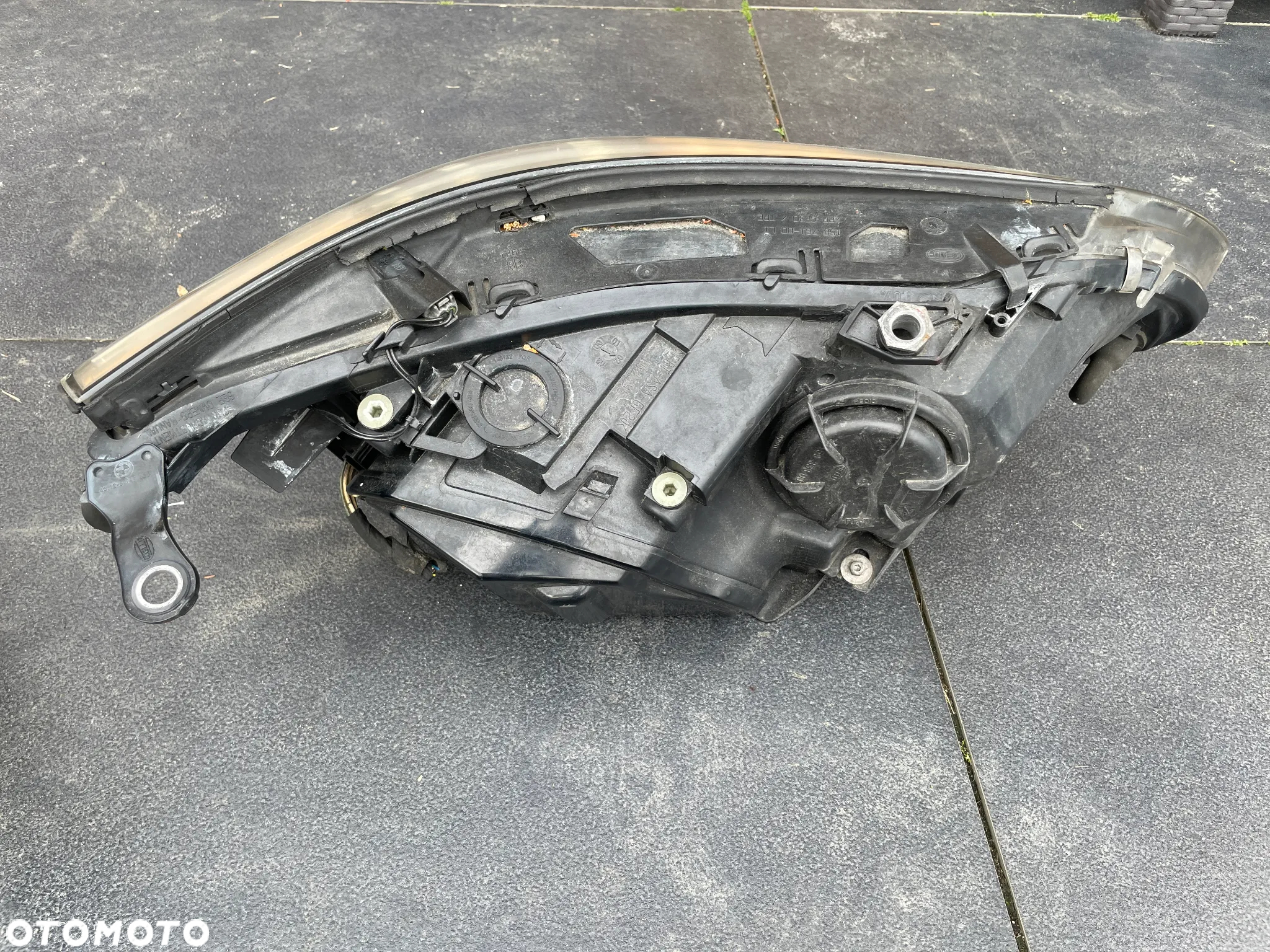 BMW E60 PRZÓD KOMPLETNY ZDERZAK PAS MASKA LAMPA XENON BŁOTNIK LEWY PRAWY TITANGRAU - 25