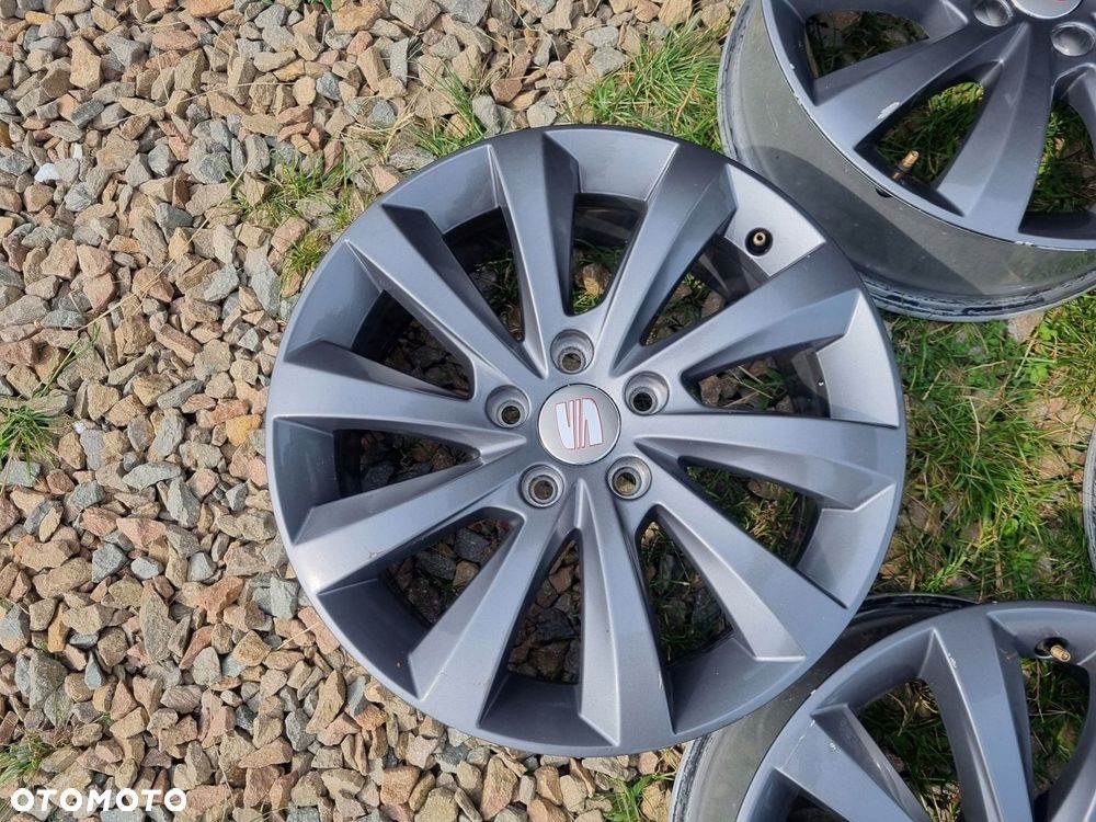 SEAT ALHAMBRA 7N5,VW SHARAN,PASSAT B8,TIGUAN,skoda alu 7x17 ET39 bdb stan - 2