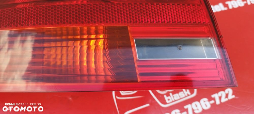 Lampa Lewy Tył Oryginalna HELLA Audi A4 B7 Sedan 2007 Części Blask Gołdap - 3