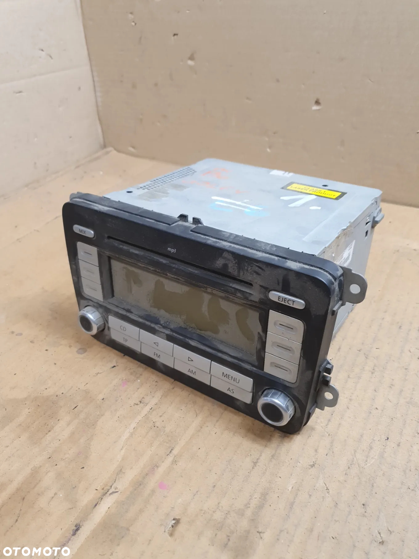 } RADIO VW RCD300 MP3 GOLF PASSAT CADDY TOURAN JETTA - 2
