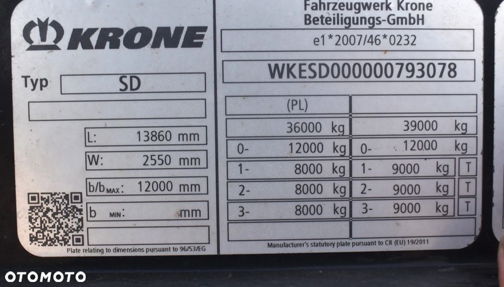 Krone SD - 9