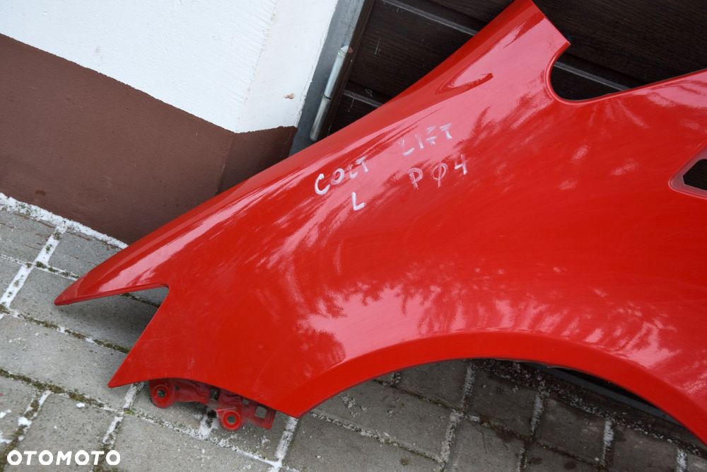 Mitsubishi COLT 6 VI LIFT 08-12 BŁOTNIK LEWY przód przedni P04 Wysyłka bez korozji - 2
