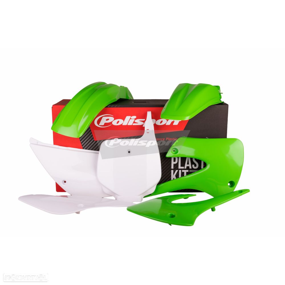 kit plasticos polisport kawasaki kx 85 - 1