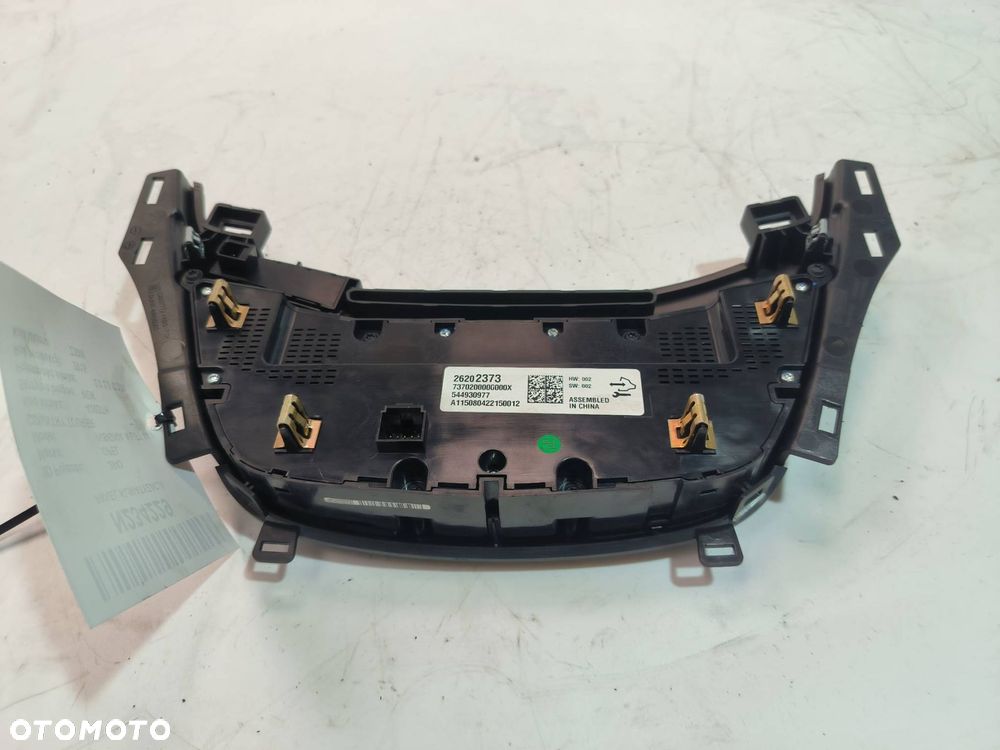 PANEL KLIMATYZACJI OPEL INSIGNIA A LIFT 4X4 COUNTRY TOURER 26202373 - 4