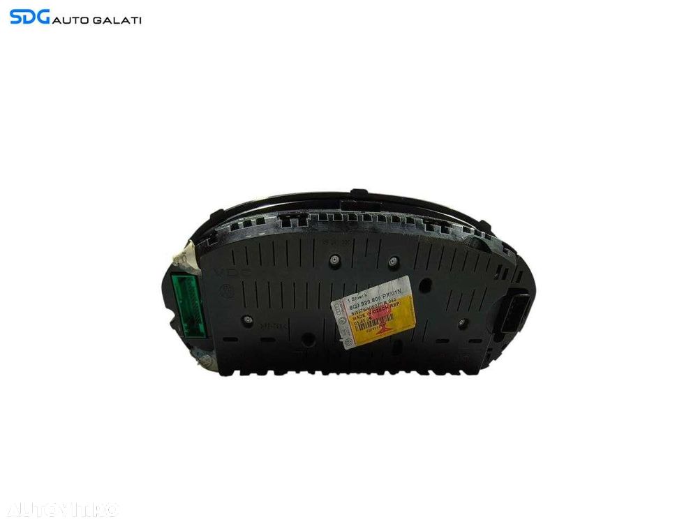 Ceas Ceasuri Cluster Instrumente Bord Volkswagen Polo 9N 2002 - 2008 Cod 6Q0920800 [LR1356] - 9