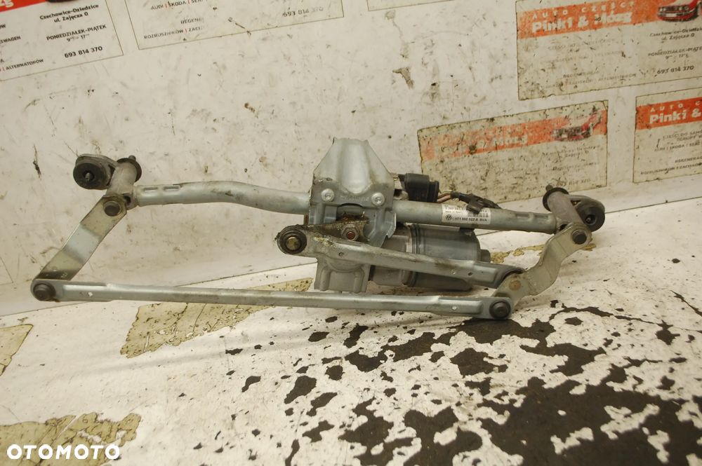 MECHANIZM WYCIERACZEK PRZÓD PRZEDNI 1T1955023A VW CADDY III LIFT TOURAN I - 2
