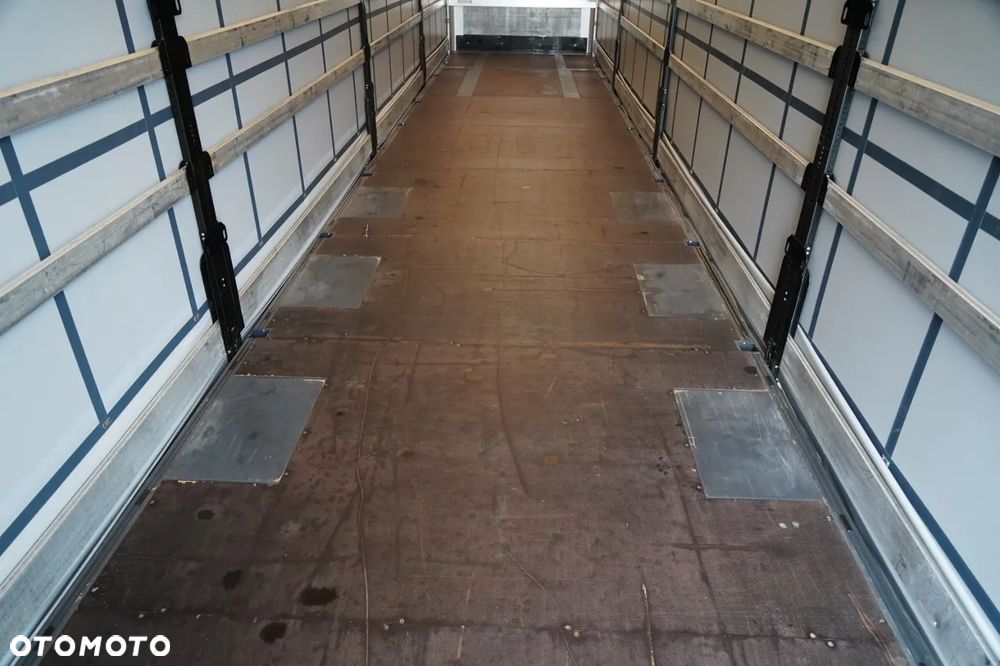 Wielton FIRANKA STANDARD / PODNOSZONY DACH / SYSTEM BDE - ROZSUWANE SŁUPKI / OŚ PODNOSZONA / MAŁO UŻYWANA - 21