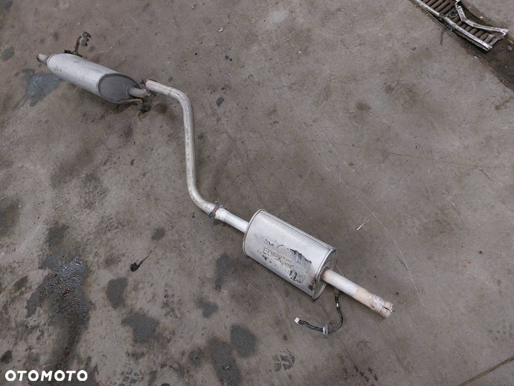 TŁUMIK WYDECH KOŃCOWY + ŚRODKOWY MITSUBISHI COLT VI 0258006568 - 6